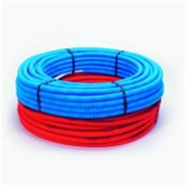 Begetube Alupex 16x2mm blauw op rol 100m CV en sanitair.  Normaal stock